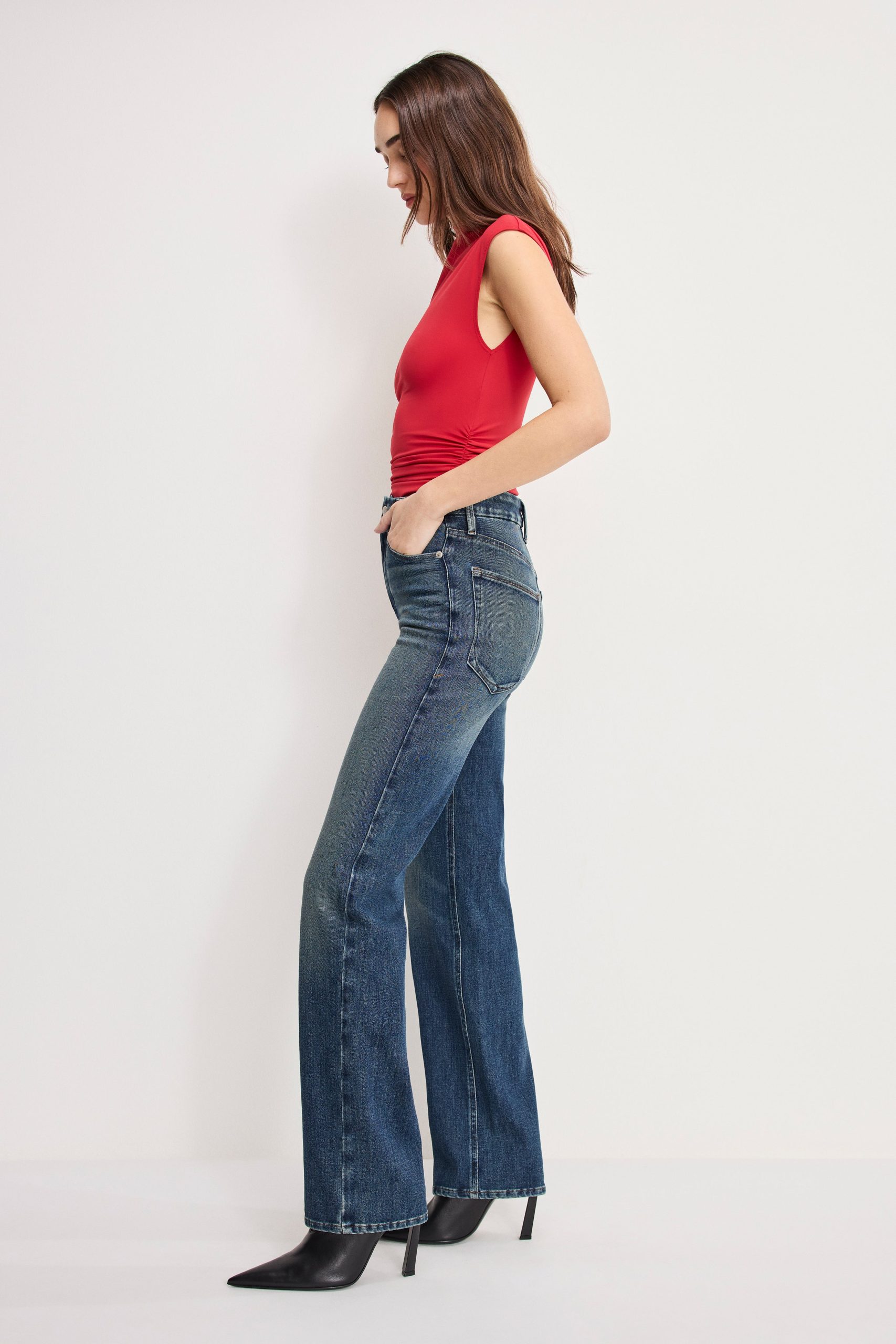 GOOD TRUE STRAIGHT JEANS | INDIGO1147 - Image 2