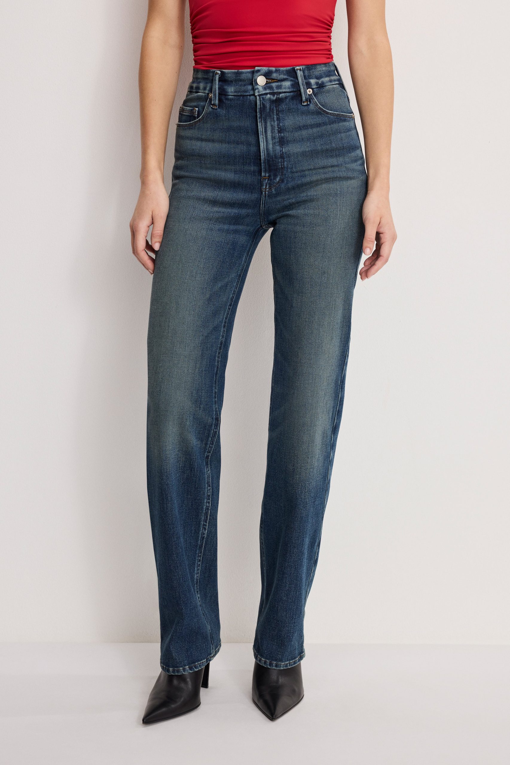 GOOD TRUE STRAIGHT JEANS | INDIGO1147 - Image 4