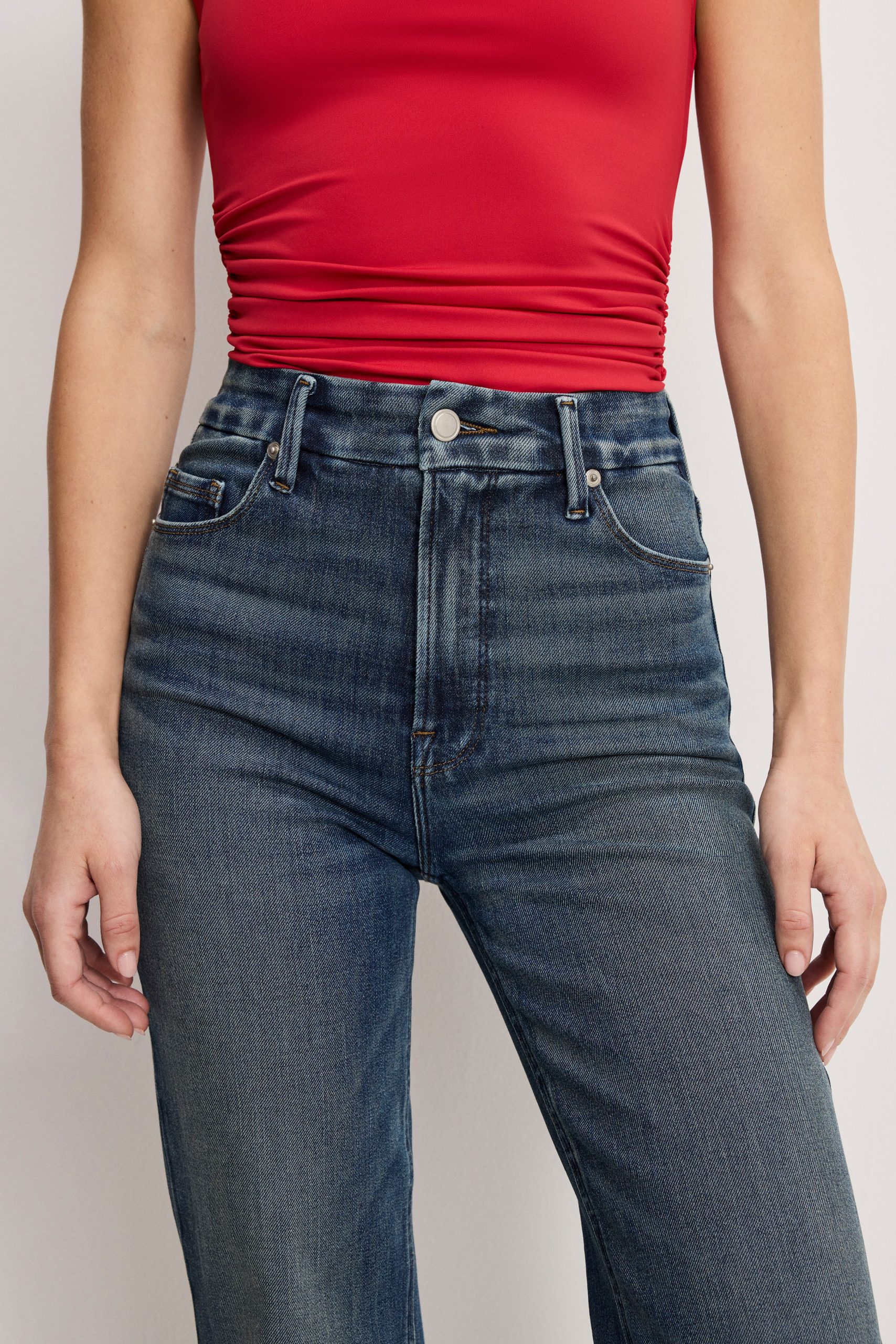 GOOD TRUE STRAIGHT JEANS | INDIGO1147 - Image 5
