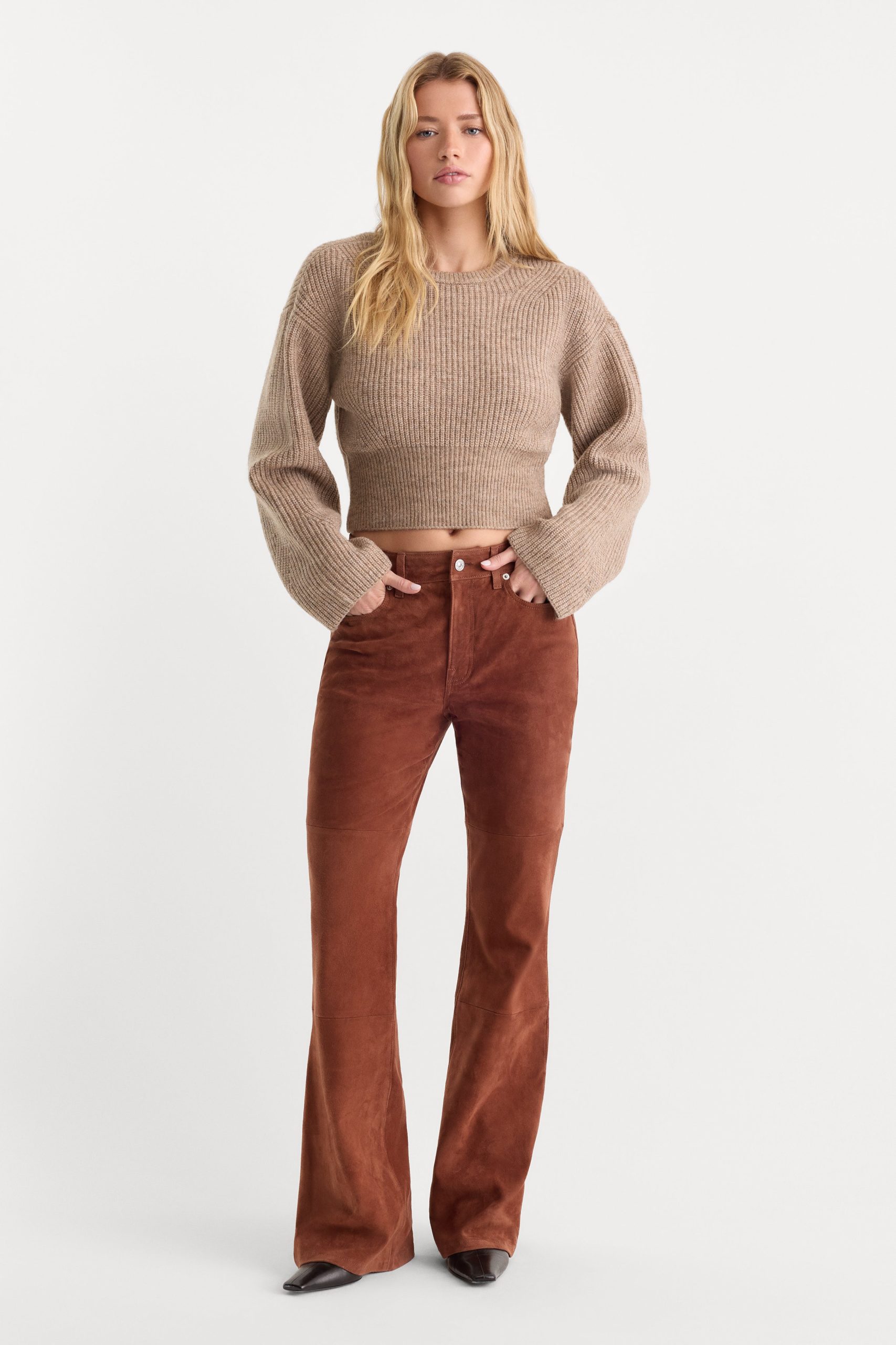 THE CHUNKY KNIT SWEATER | DUSK - Image 5