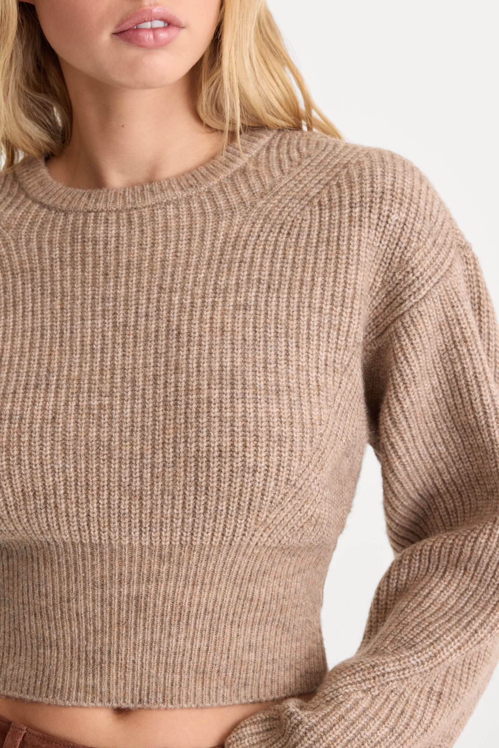 THE CHUNKY KNIT SWEATER | DUSK - Image 2