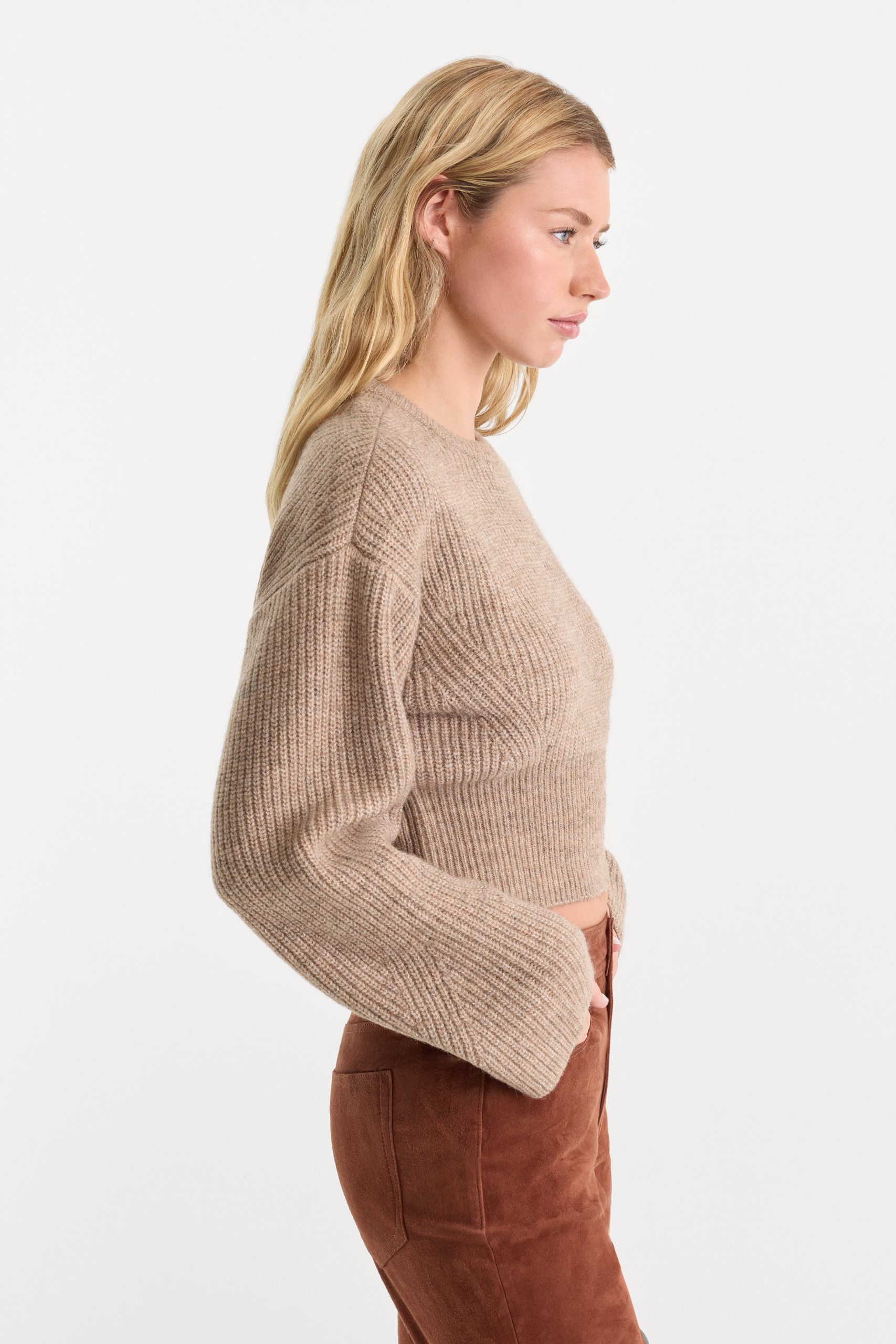 THE CHUNKY KNIT SWEATER | DUSK - Image 3
