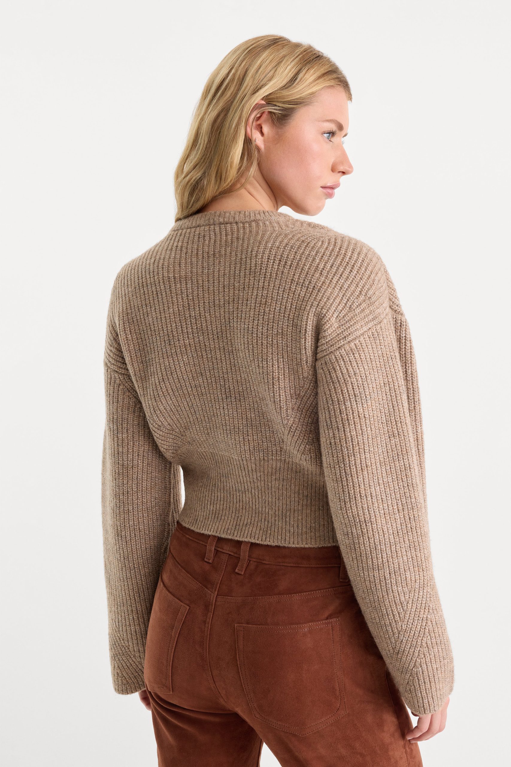 THE CHUNKY KNIT SWEATER | DUSK - Image 4
